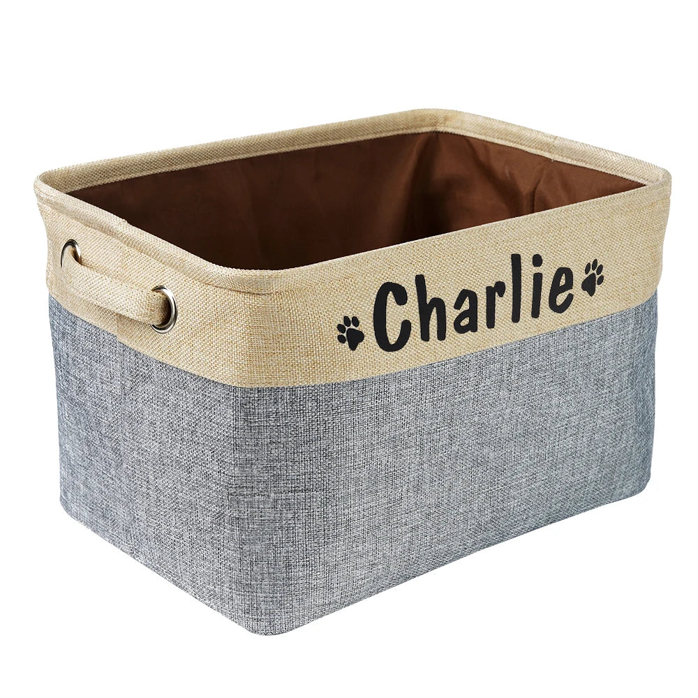 Personalized Toy Basket