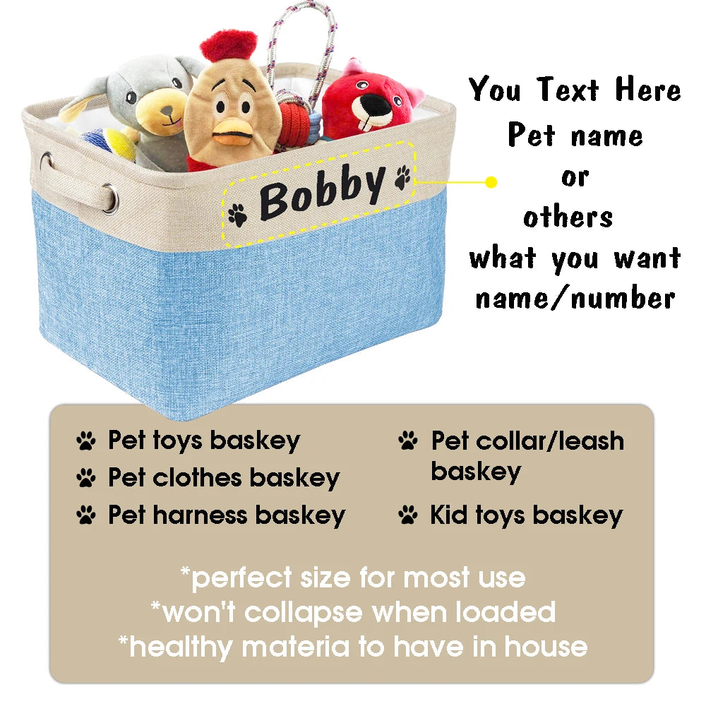 Personalized Toy Basket