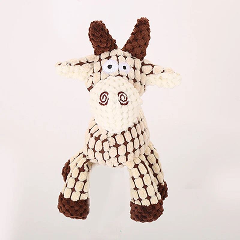 Plush Donkey Squeaky Toy