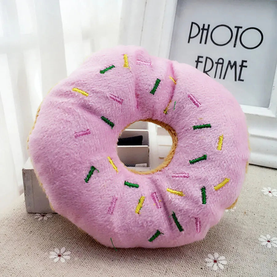 Doughnut Squeaky Toy