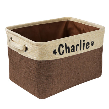 Personalized Toy Basket