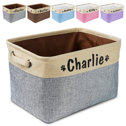 Personalized Toy Basket