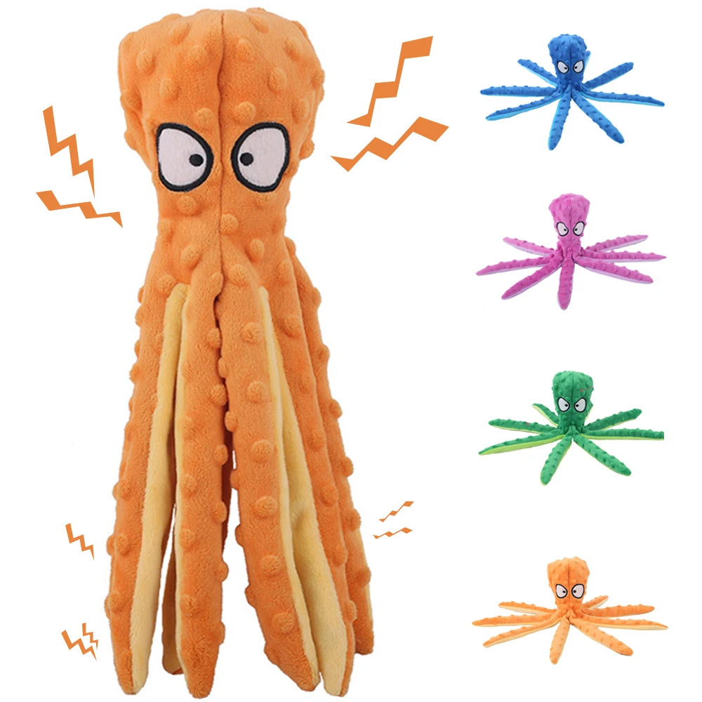 Octopus Squeaky Toy