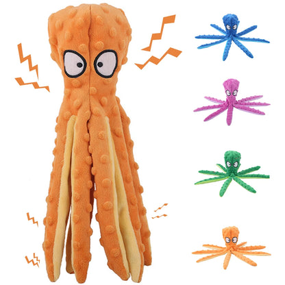 Octopus Squeaky Toy